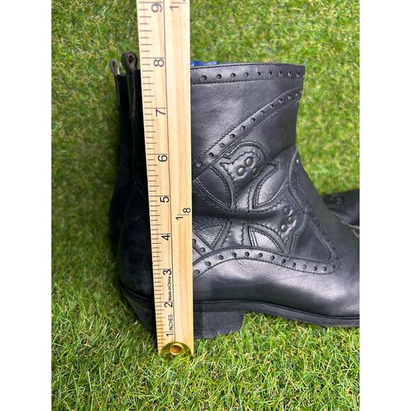 RARE Mark Nason Rock Lives Dragon Biker Distressed Cross 87595 Boots 10 - Picture 15 of 15